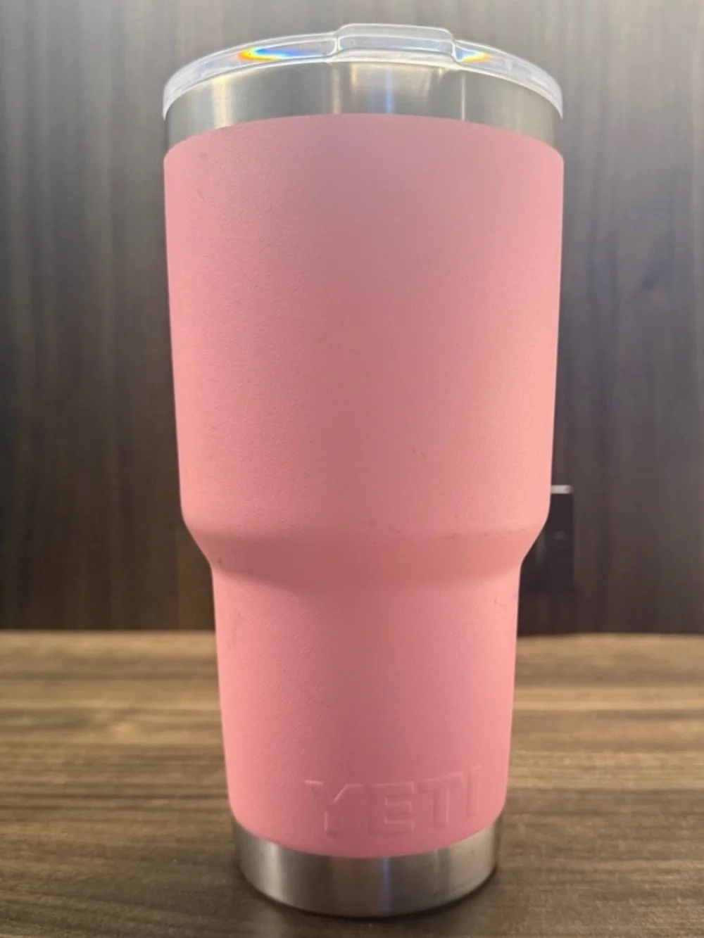 Sandstone Pink Yeti Pink Insulated Tumbler with Stainless Steel Base